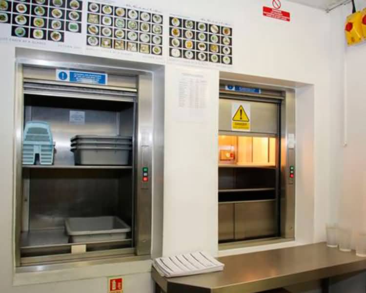 Sự khác biệt giữa thang máy tải hàng và thang máy tải thực phẩm