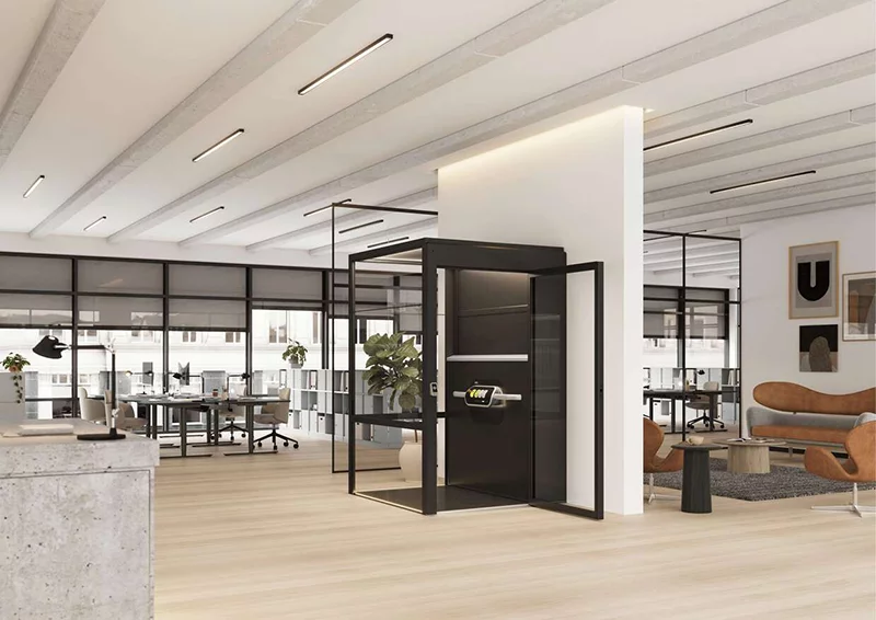 Làm thang máy gia đình sao cho không lộ khung, không thô. Bí quyết từ kiến trúc sư