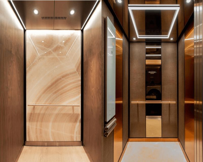 Cabin thang máy đẹp giúp nâng tầm hình ảnh công trình